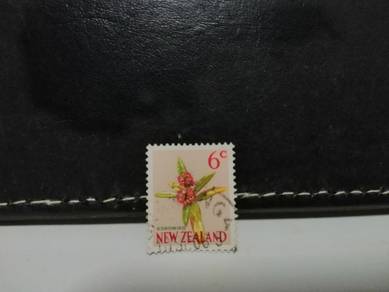 1966 New Zealand Stamp Flowers