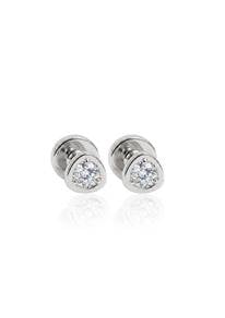 750 White Gold Earrings (CARTIER) EC00111WGE