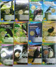Malaysia Coin Card Birds series set 2005