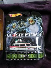 Hotwheels Retro Ghostbusters Ecto 1A not Tomica