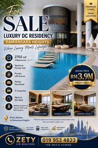 Service Residence For Sale in Damansara City Residency (DC Residensi)