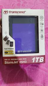Transcend StoreJet 25H3 1TB External HDD

