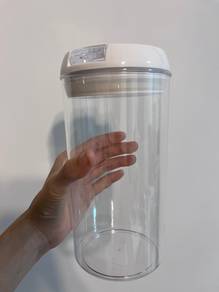 Clear Airtight Food Storage Canister