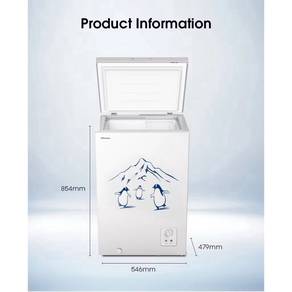 Hisense FC132DAW Chest Freezer 128L Capacity Super