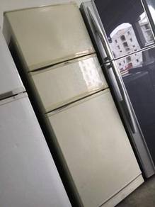 Elba Fridge 3 doors Refrigerator Peti Sejuk Ais