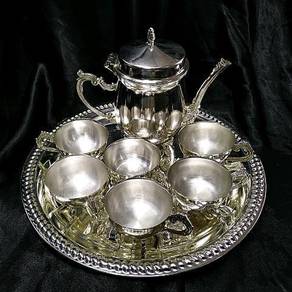 Vintage Plate Tea Coffee Service Set