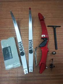Vintage Yamaha Eolla LH Recurve Bow Set