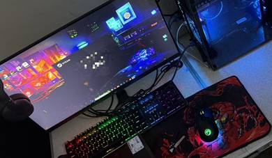 Full set gaming PC (used 8months only)
