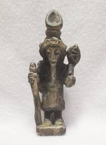 Grandfather Rishi, silver bronze, very old...