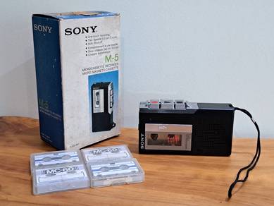 SONY Microcassette Recorder M-5 (PART ONLY)