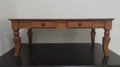 Solid wood coffee table