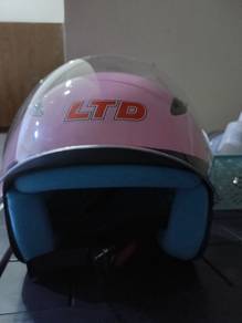 preloved helmet LTD TVet Junior Pink (saiz 54)