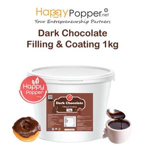 Sirap Chocolate Sauce Fountain Jam Donut Syrup 1kg