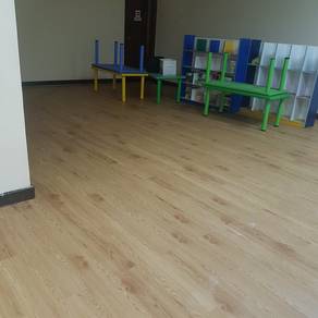INSTALL VINYL FLOOR l 3mm tebal corak kekayuan ll