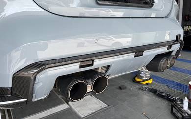 BMW G80 G82 M3 M4 Diffuser Trim Dry Carbon Bodykit