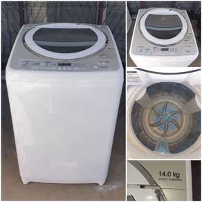 Toshiba washing machine inverter mesin basuh 14 k