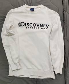 Discovery Expedition White Crewneck Sweatshirt