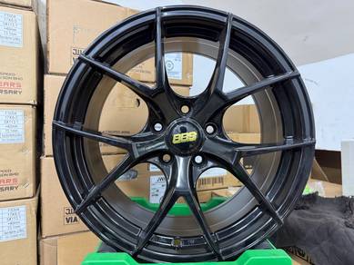 Sport Rim Baru 17 BBS CIR Glossy Black Siap Trade