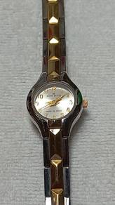 AK-ANNE KLEIN Watch S/Steel Mini Small Silver+Gold