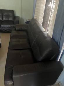 Leather sofa 3 + 2 + 1