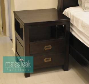 Teak Bed Side Table -Wan Design