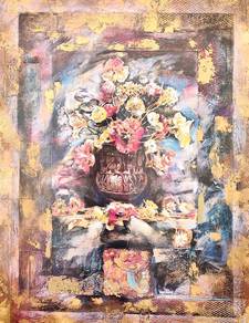 Floral Still Life I Erwin R. Claar Open Lithograph