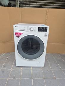 LG front load hot washer washing machine 8.0k