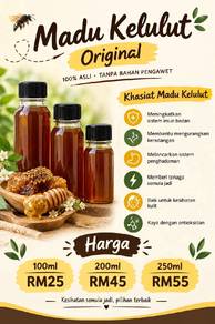Madu kelulut 100 original 