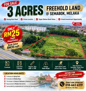 Agricultural Land in Semabok, MLK