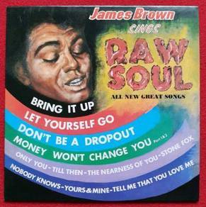James Brown SINGS RAW SOUL Japan CD