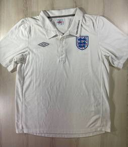 Umbro England Team Collar Tee #EZ Used