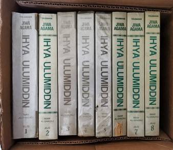 Buku Terpakai 8 Kitab Ugama IHYA ULUMIDDIN