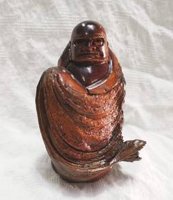 Vintage Japanese Wooden Daruma Dolls Traditional H