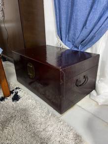 Antik vintage trunk storage big size
