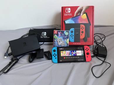 Nintendo Switch OLED Model with Just Dance 2022