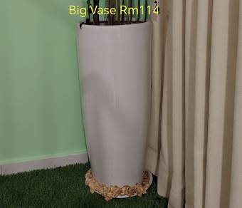 White Colour Vase