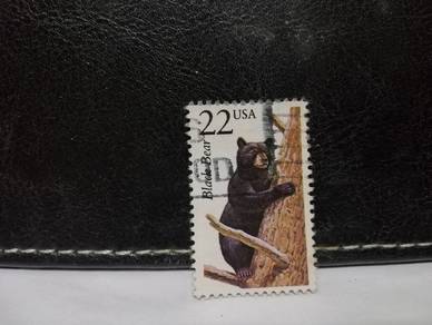 1987 USA Stamp Black Bear