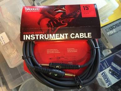 D'addario custom instrument cable 15ft