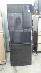 Black Sharp Freezer Peti Sejuk Refrigerator Fridge