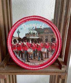 1980s DENMARK Butter Cookies Tin 19cm