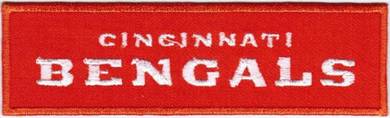 NFL Cincinnati Bengals #WTO TL Football Patch