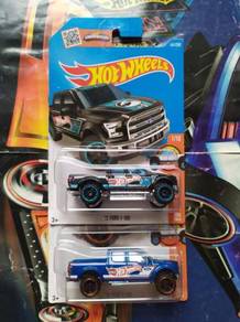 Hotwheels '15 Ford F-150 Black Set