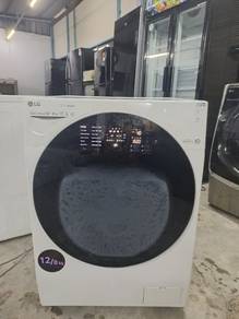 12kg LG wash&dry 2in1 touch cantik 