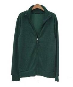 11846 Korean Green Stand Collar Men Jacket Sweater