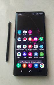 samsung note 10+ ram12gb mmry 256gb