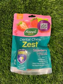 HD DENTAL CHEW ZEST (Strawberry) 150G