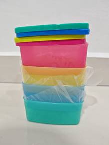 Tupperware Snowflake Medium Square Round 400ml