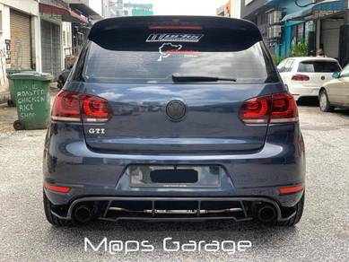 Vw golf mk6 gti revozport carbon diffuser skirting