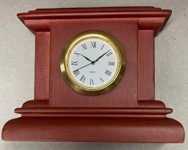 Wooden Quartz Table Clock FOC003