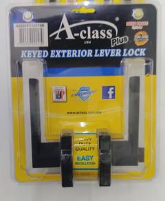 A-CLASS solid brass keyed exterior lever lock